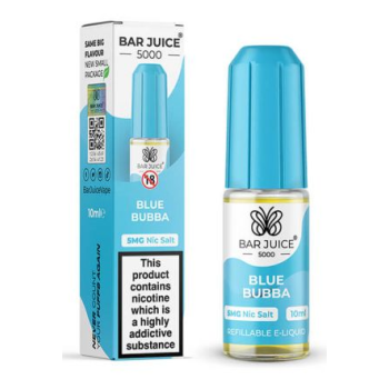 Bar Juice 5000 Nic Salt Blue Bubba 20mg 50VG/50PG 10ml E Liquid Ireland