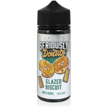 Glazed Biscuit 100ml Shortfill E Liquid by Seriously Donuts
